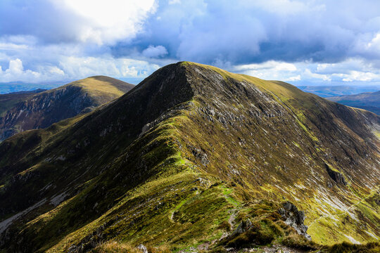 Carnedd Llewelyn Snowdonia Carneddau Pen Yr Helgi Du