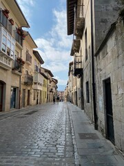 Fototapeta na wymiar medieval architecture in Spain 
