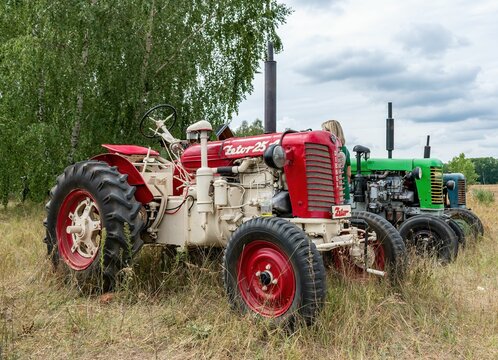 Czech historical tractor Zetor 25