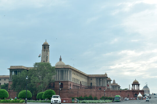 Beautiful View of Rashtrapati Bhavan