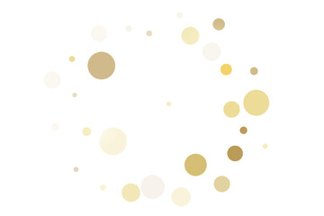 Gold glitter confetti, great design for any purpose. Party decor.