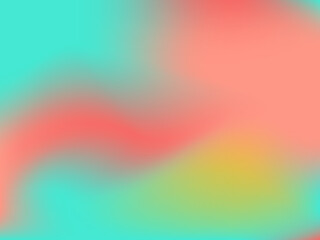 Modern trendy design. Blurred background. Creative colorful flyer.