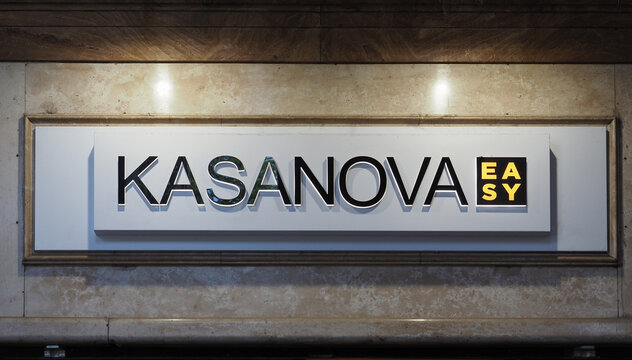 Kasanova Shopfront Sign In Turin