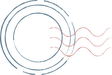 Postmark for an envelope