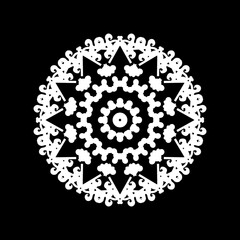 luxury decoration mandala for relax, islamic, arabesques, indian. Vector