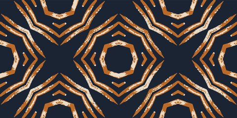 Folk Vector Floral Tile. Indigo Graphic Wallpaper. Apparel Hippie Geometric. Blue Design Hand drawn. Blue Abstract Artwork. African Tapestry. Carpet Bohemian Trendy.