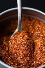 Merquen, a traditional spicy and smoky Chilean seasoning