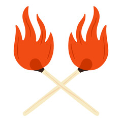 flame match icon