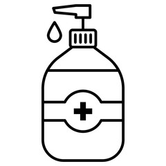 sanitizer bottle icon