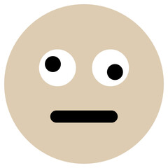 Fototapeta premium smile face emotion emoji icon