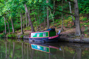 Obraz premium boat on the river