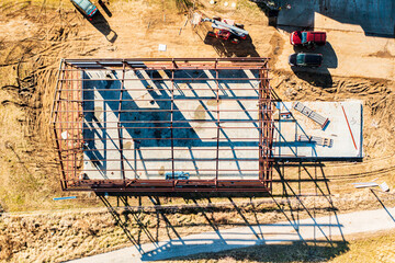 Residential Home Build Under Construction