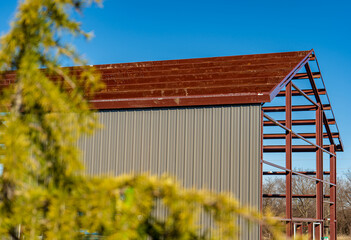 Obraz premium Residential Home Build Under Construction
