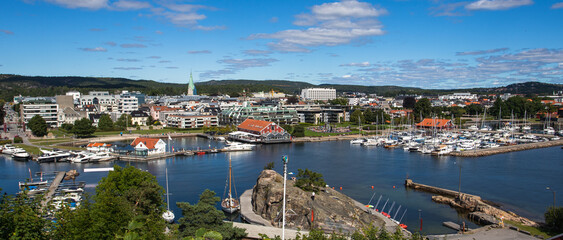 Fototapeta na wymiar Kristiansand city