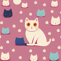 background illustration with repeating pattern
