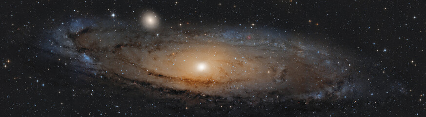 Galassia di Andromeda - obrazy, fototapety, plakaty