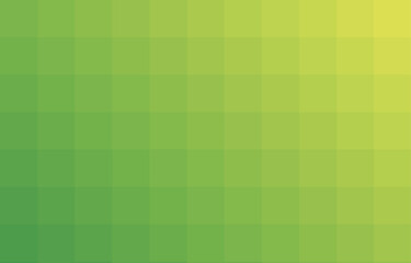 Geometric texture of light green squares. Gradient green background. Abstract grass backdrop. The substrate for branding, calendar, postcard, screensaver, wallpaper, poster, banner, cover, website