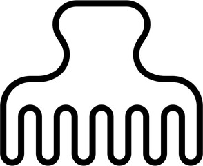 hair clip icon
