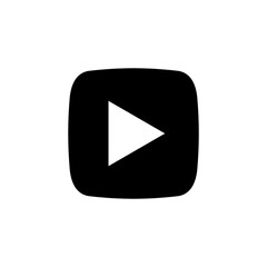 Play Icon vector for web and mobile app. Play button sign and symbol