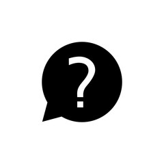 Question icon vector for web and mobile app. question mark sign and symbol