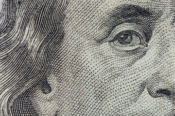 bank note detail 100 dollar for business and financial use, news, article, blog