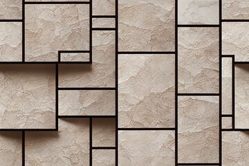 Seamless Ceramic Wall tiles design Natural Stone Bricks wallpaper design Home decorative 3d elevation Background.