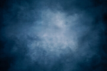 Obraz na płótnie Canvas photo background for portrait, blue color paint texture