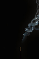 incense smoke for energy and good vibes