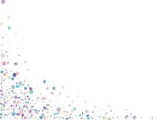 Hologram Confetti. Neon Background. Glamour Art. Party Design. Pink Shiny Texture. Flying Foil. Kaleidoscope Tinsel. Laser Christmas Template. Blue Hologram Confetti