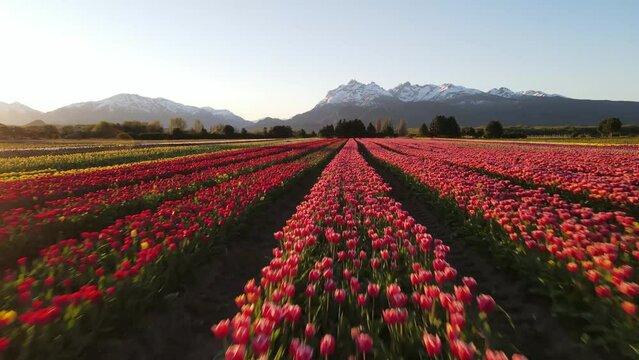 Tulipanes Patagonia Argentina Trevelin Chubut