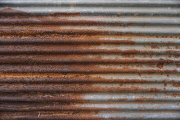 old rusty galvanized vintage texture background