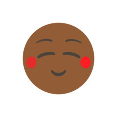 Smile. funny yellow emoticon. realistic emoticon. Isolated 3D. Vector Emoji. for web interface