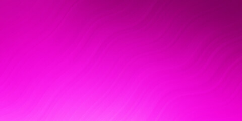 Light Pink vector background with bent lines.