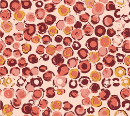 hand draw pattern with dots, abstract animal print, perfect for fabrics and decoration