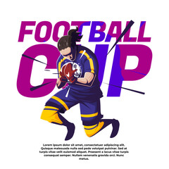 illustration of international soccer competition a goalkeeper catches the ball