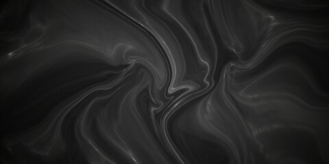 Dark black and white liquid marble grunge and Luxury bright white and black color shades watercolor background. Vivid liquid aquarelle paint paper texture canvas element for retro text design