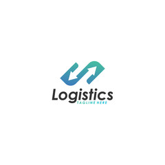 express logistics logo icon vector isolated
