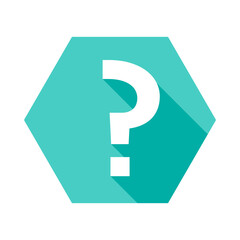 Question mark, FAQ sign, Help symbol, vector mark symbols light blue style. Isolated icon.