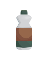 flat eco packaging bottle