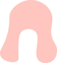 Blob abstract aesthetic, doodle drops circle, blob shape abstract elements graphic flat style design fluid vector illustration.