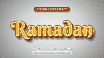 Ramadan Editable Text Effect