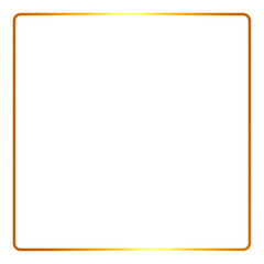 Abstract gold frame square pattern