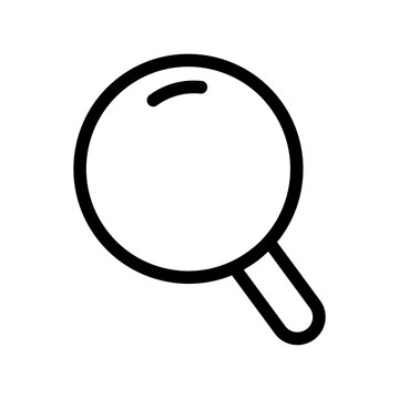 serach outline icon illustration design