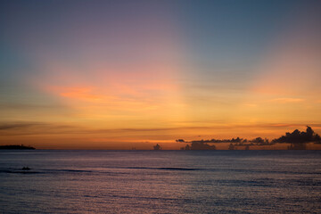 Fototapeta premium sunset at the beach