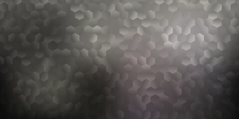 Light gray vector backdrop with a batch of hexagons.