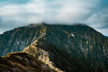 美しい山の風景