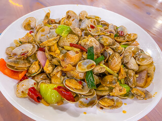 Restaurant Seafood and Delicacies Fried Scallop