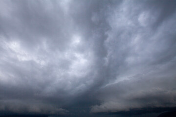 cloud formation sunny sky dark storm forming rain weather
