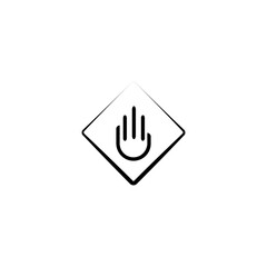 Obraz premium hand charity togetherness icon image illustration vector design