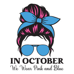 In October We Wear Pink and Blue, Pregnancy Infant Loss Awareness 